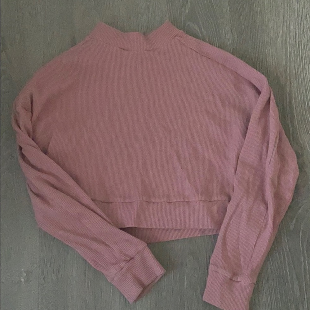 Soft Pink Knit Shirt